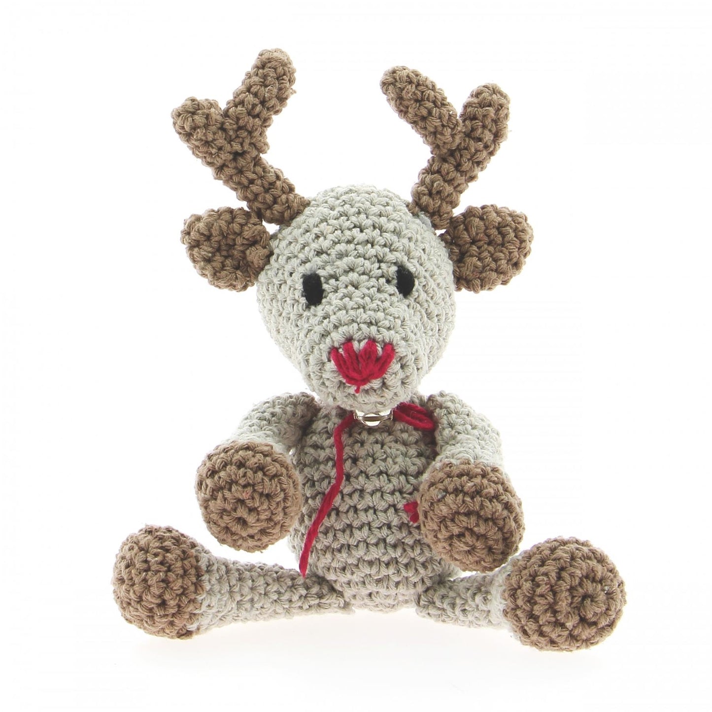 Hoooked Eco Barbante Milano Cotton Reindeer Rue Crochet Amigurumi Kit