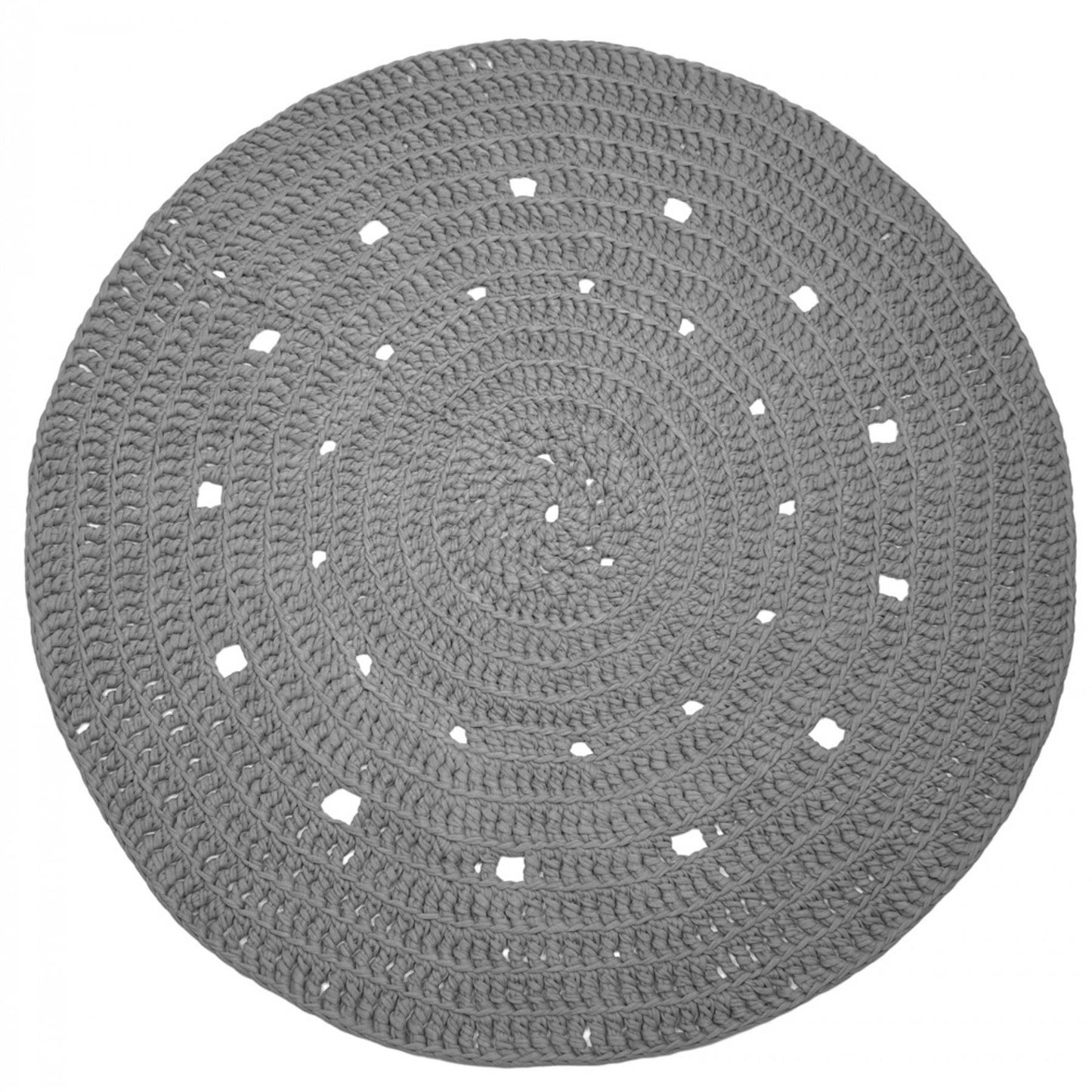 Hoooked Zpagetti off White Cotton Round Rug Crochet Kit
