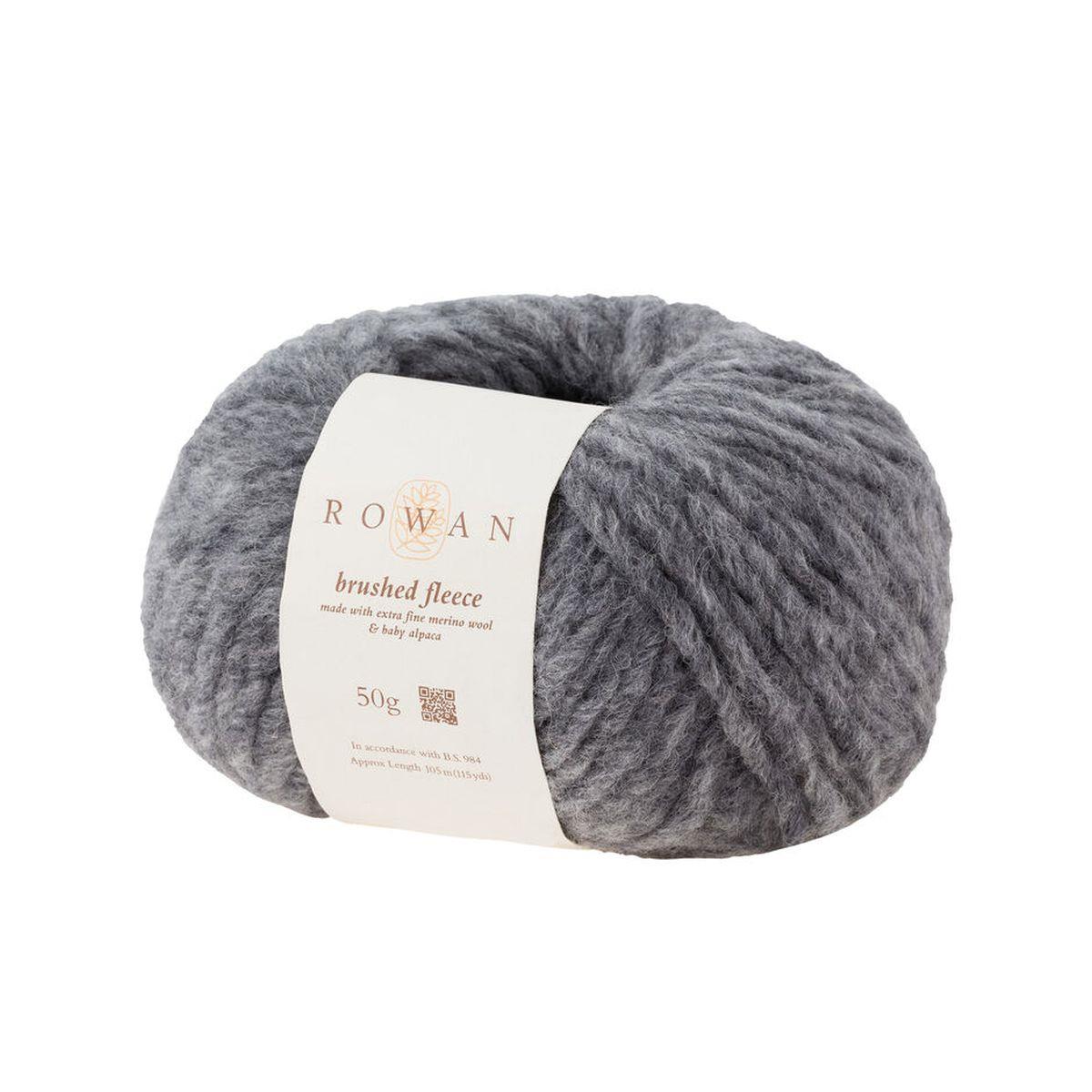 Brushed Fleece 65% Wool 30% Alpaca 5% Polyamide Yarn - 50g