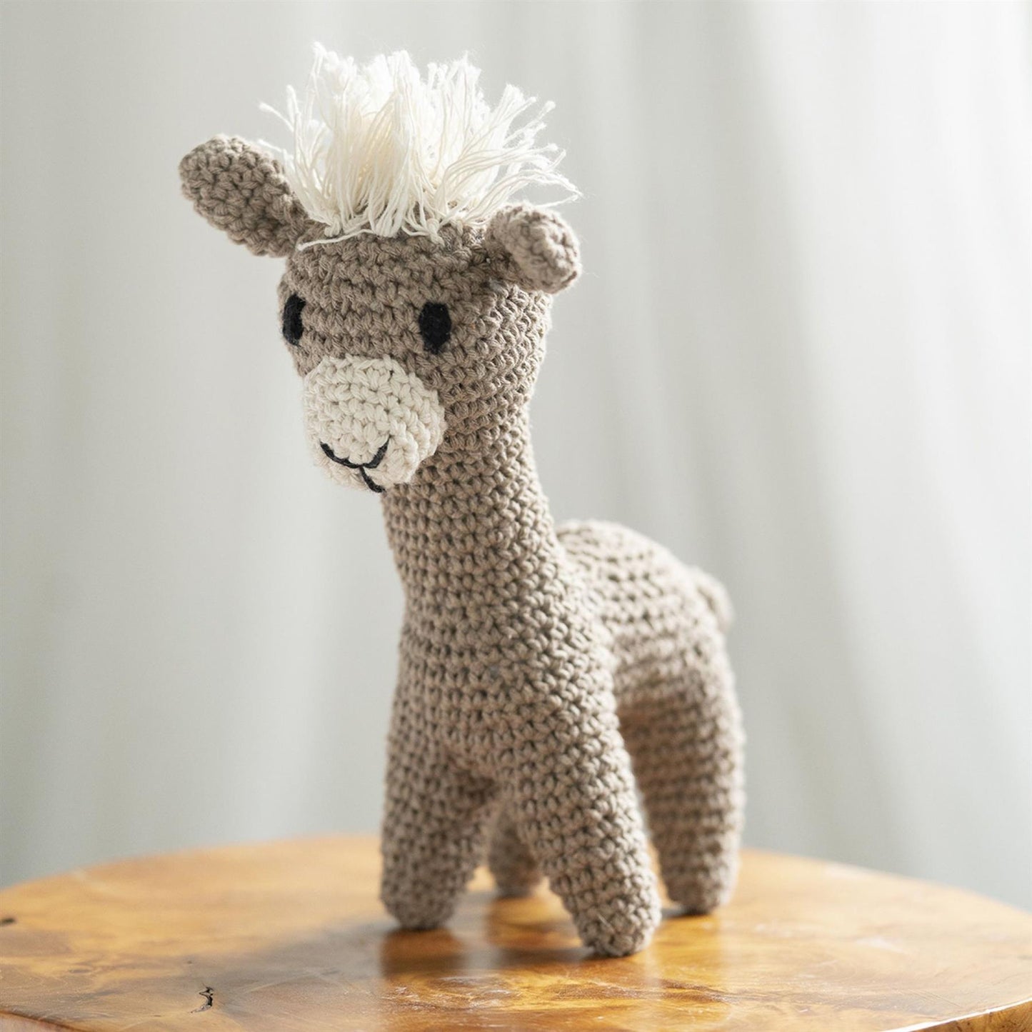 Hoooked Eco Barbante Milano Cotton Llama Laurie Crochet Amigurumi Kit