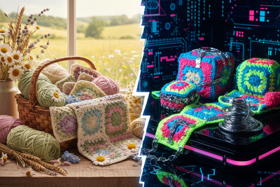 Cottagecore vs. Cyber Y2K: Which Crochet Aesthetic Are You?