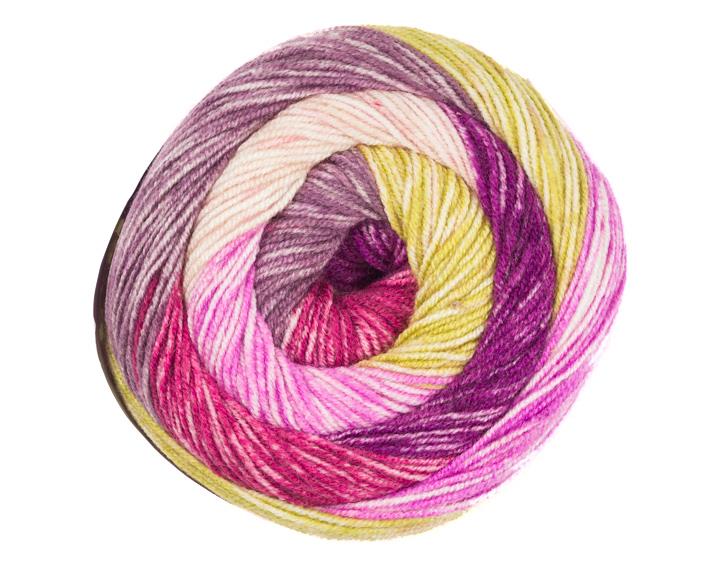 Batik Swirl 80% Acrylic 20% Wool Yarn - 200g Double Knit