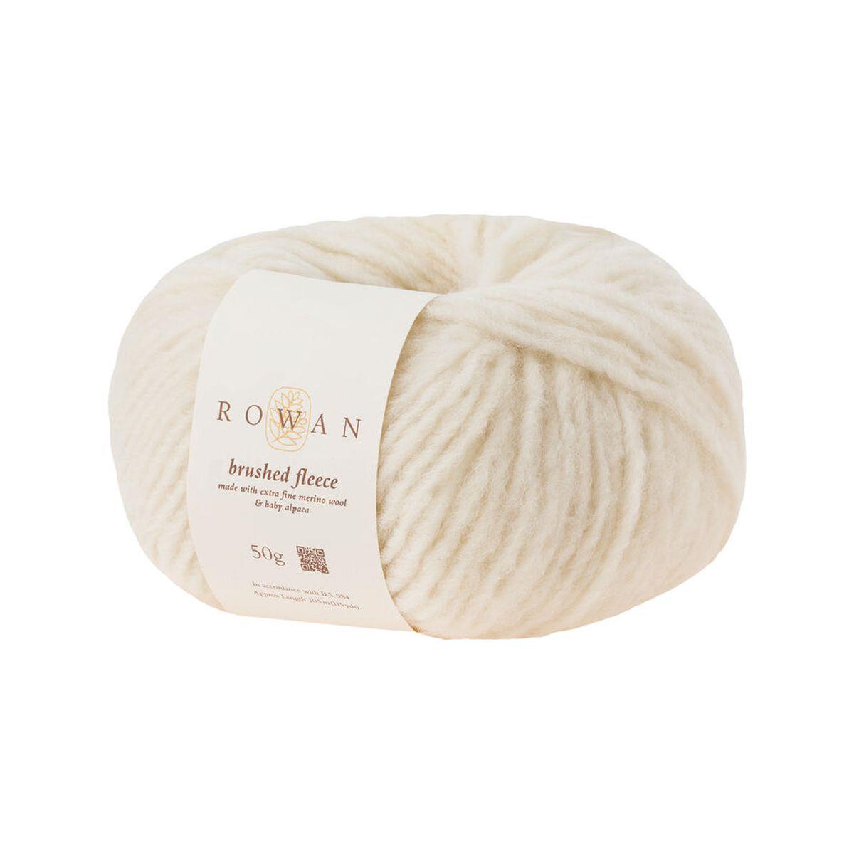 Brushed Fleece 65% Wool 30% Alpaca 5% Polyamide Yarn - 50g