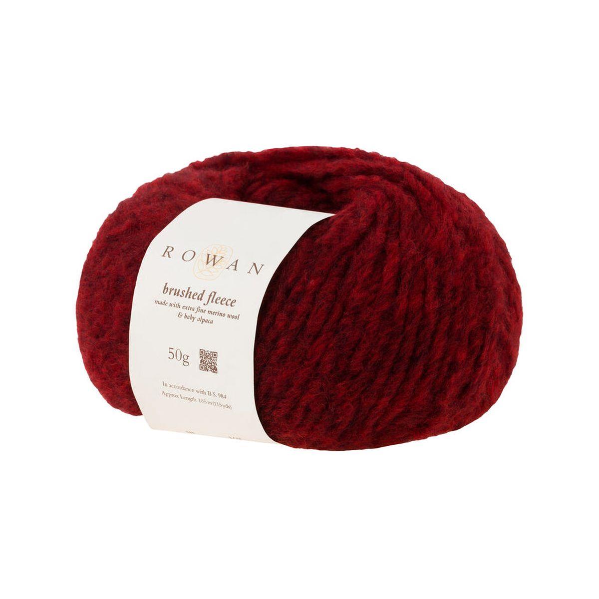 Brushed Fleece 65% Wool 30% Alpaca 5% Polyamide Yarn - 50g