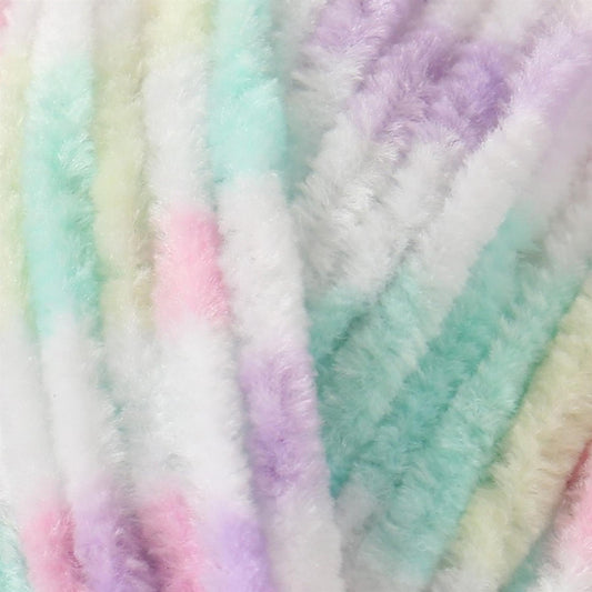 [James C Brett] B42 Flutterby Rainbow 100% Supersoft Polyester Yarn - 175M, 100g Chunky