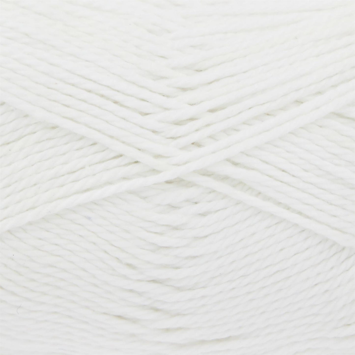 [King Cole] 76710 Cottonsoft White Yarn - 210M, 100g Double Knit