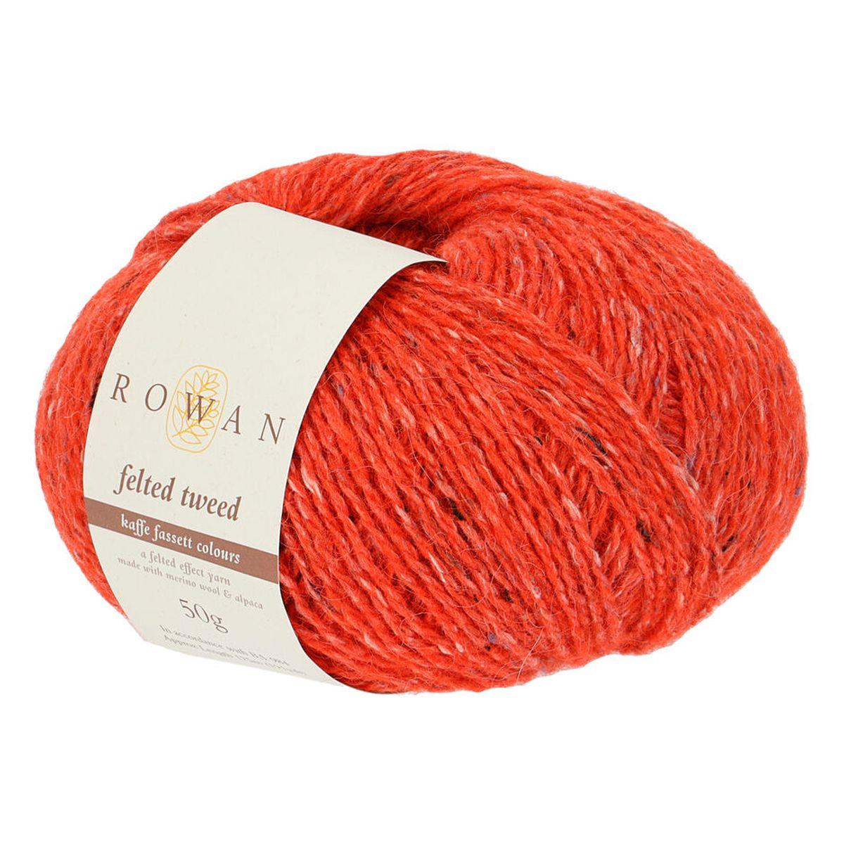 Felted Tweed 50% Wool 25% Alpaca 25% Viscose Yarn - 50g