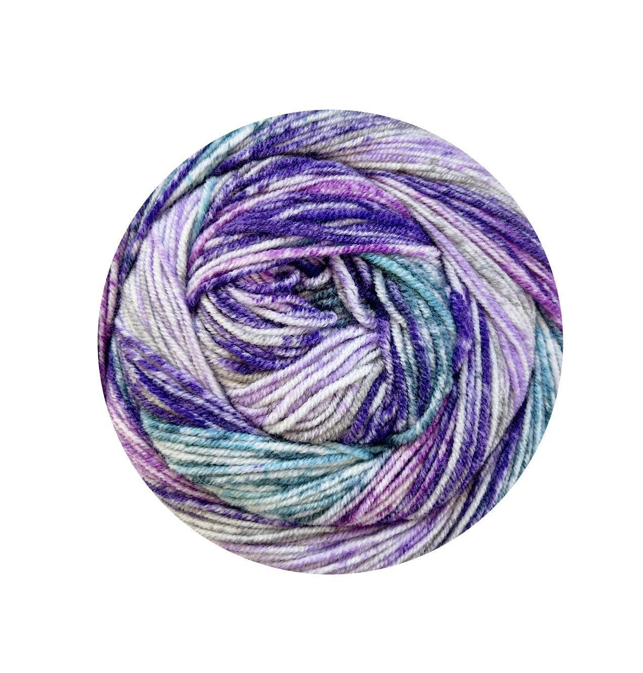 Batik Swirl 80% Acrylic 20% Wool Yarn - 200g Double Knit