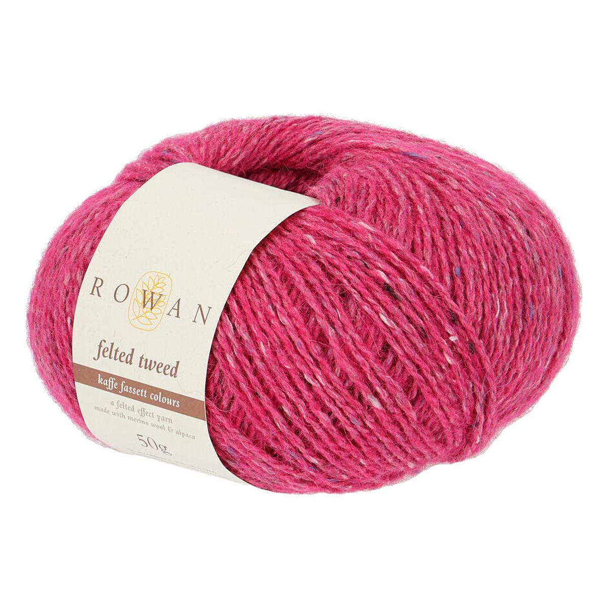Felted Tweed 50% Wool 25% Alpaca 25% Viscose Yarn - 50g