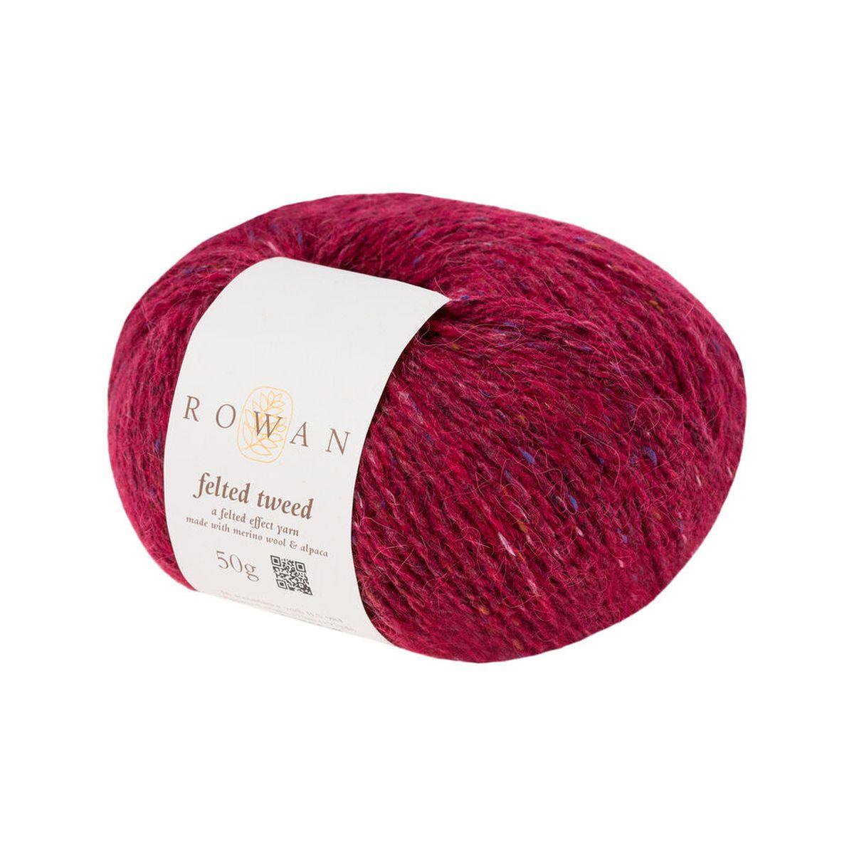 Felted Tweed 50% Wool 25% Alpaca 25% Viscose Yarn - 50g