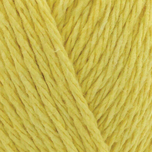 [King Cole] Recycled Dishcloth Cotton Lemon Sunflower Yarn - 160M, 100g Double Knit
