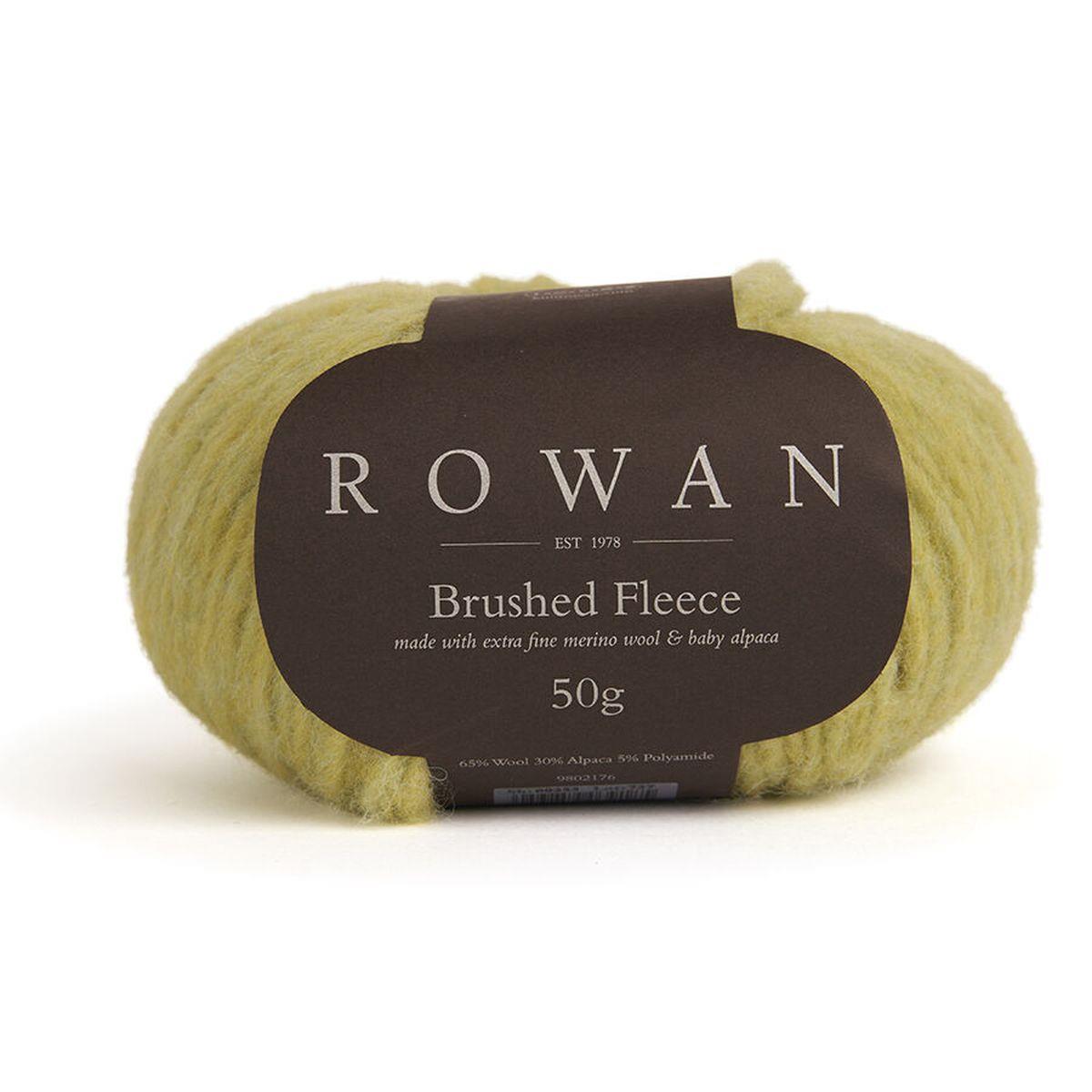 Brushed Fleece 65% Wool 30% Alpaca 5% Polyamide Yarn - 50g