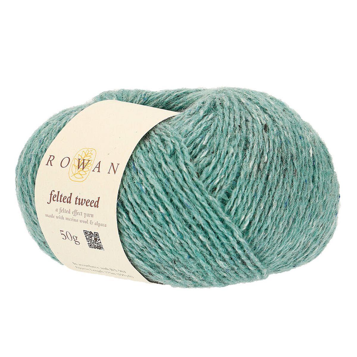 Felted Tweed 50% Wool 25% Alpaca 25% Viscose Yarn - 50g