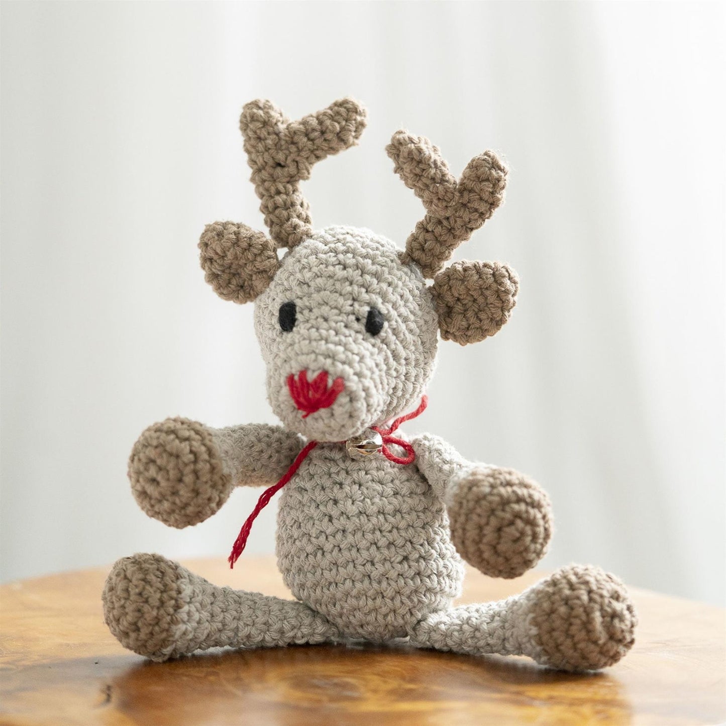 Hoooked Eco Barbante Milano Cotton Reindeer Rue Crochet Amigurumi Kit