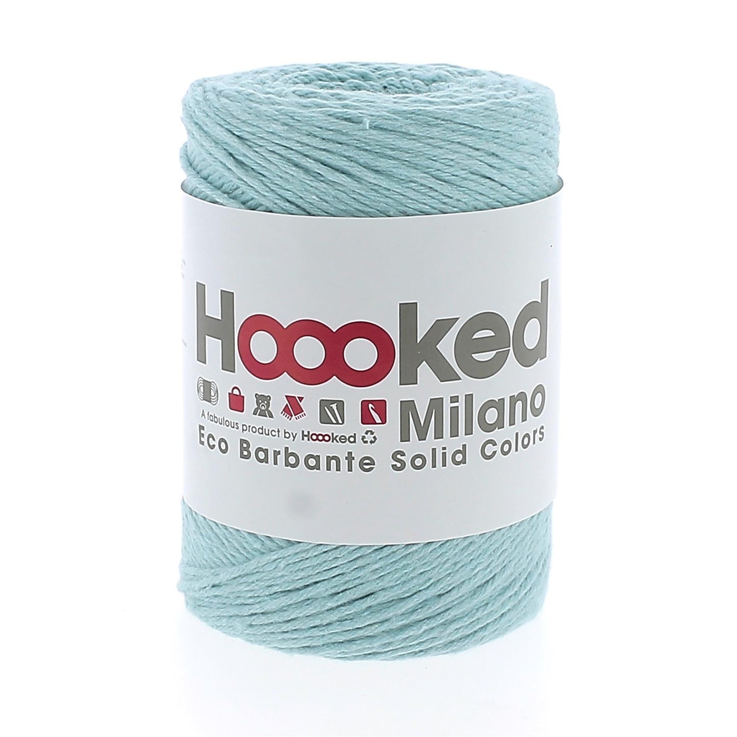 [Hoooked] R800 Eco Barbante Milano Spring Mint Cotton Yarn - 204M, 200g