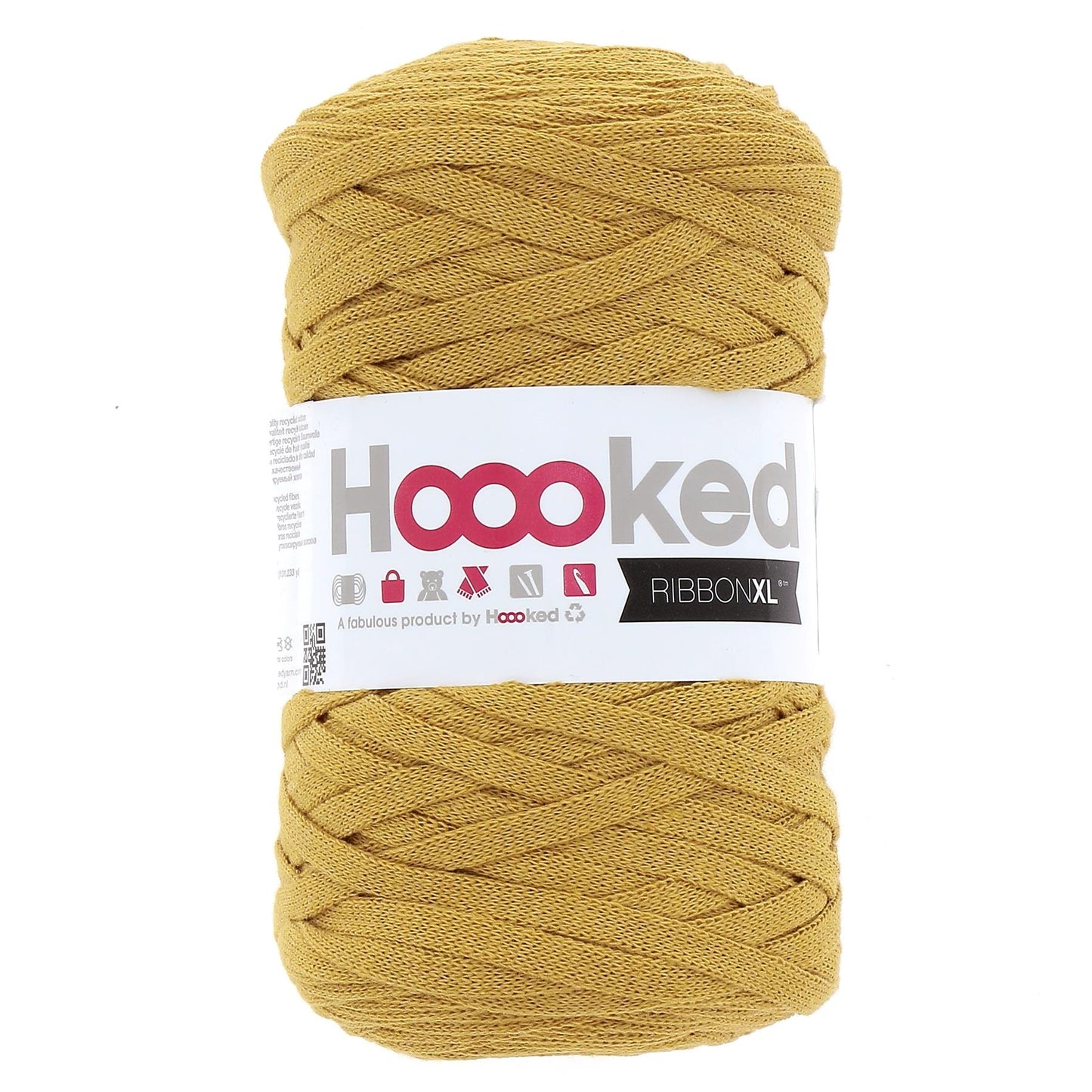 [Hoooked] RXL53 RibbonXL Harvest Ocre Cotton Yarn - 120M, 250g