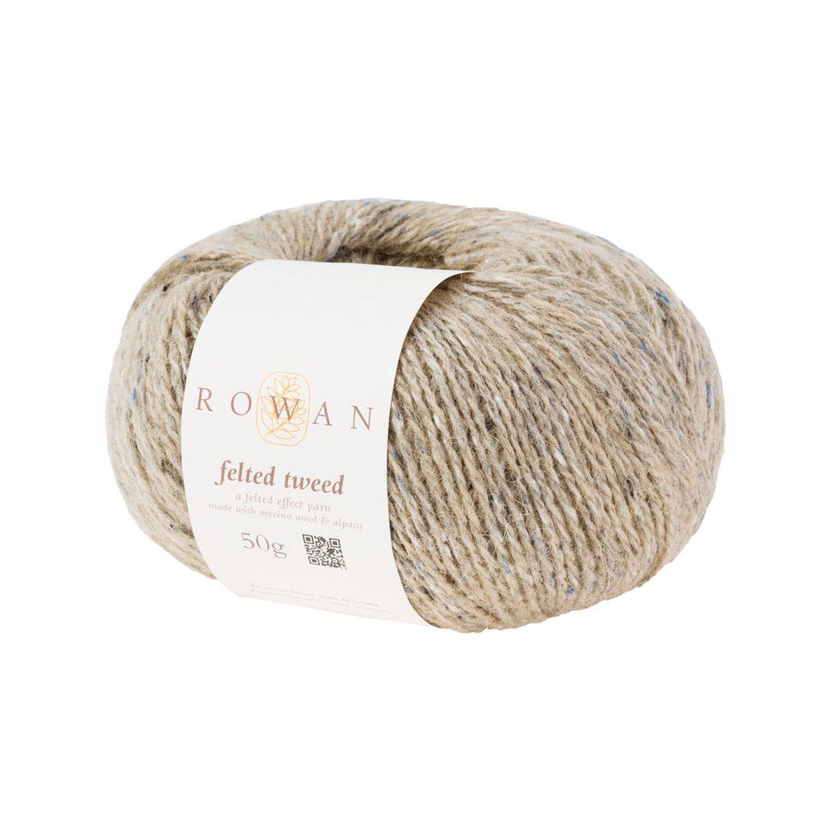Felted Tweed 50% Wool 25% Alpaca 25% Viscose Yarn - 50g