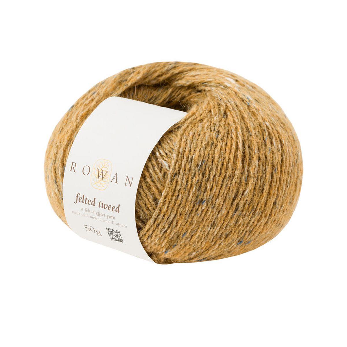Felted Tweed 50% Wool 25% Alpaca 25% Viscose Yarn - 50g