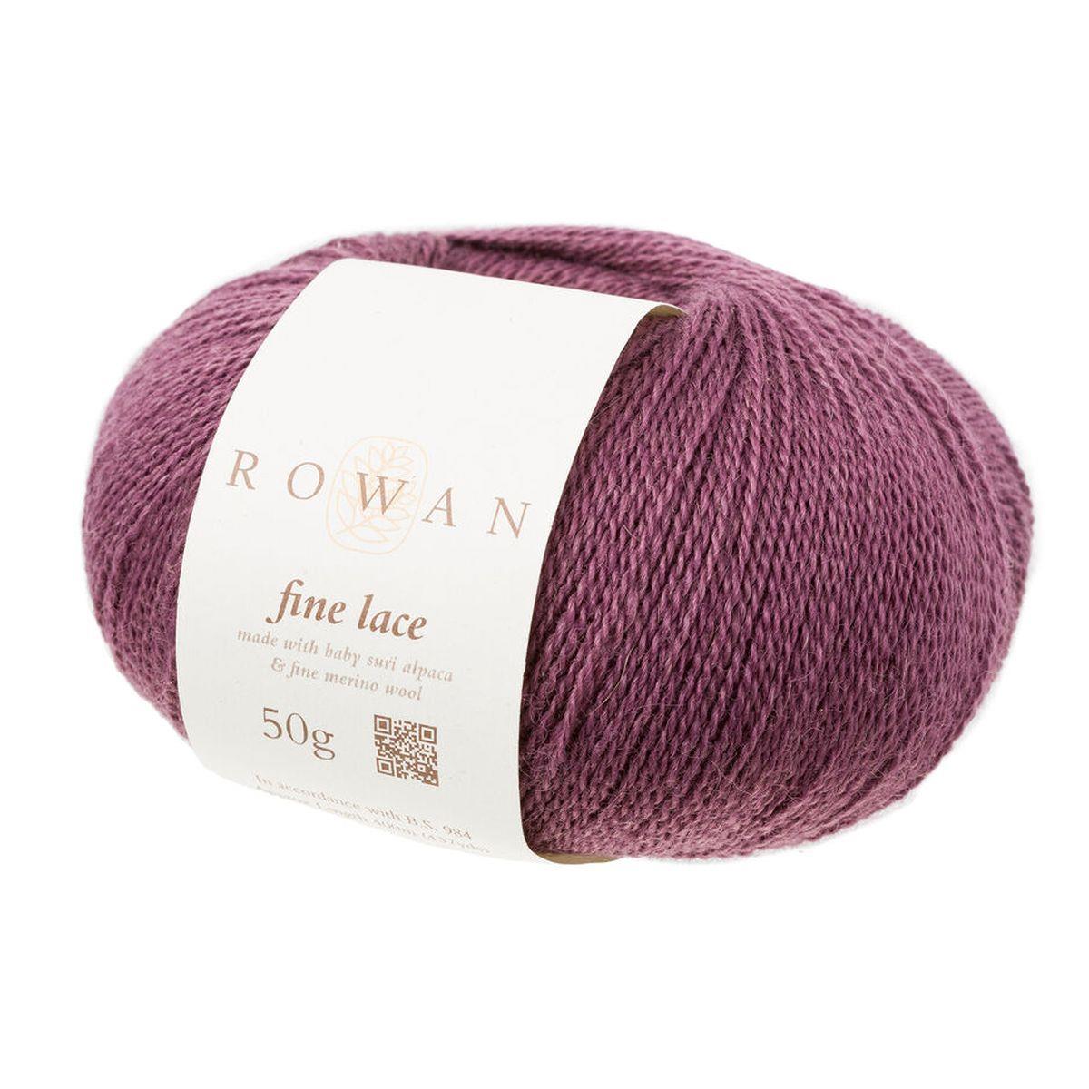 Fine Lace Dark 80% Alpaca 20% Wool Yarn - 50g