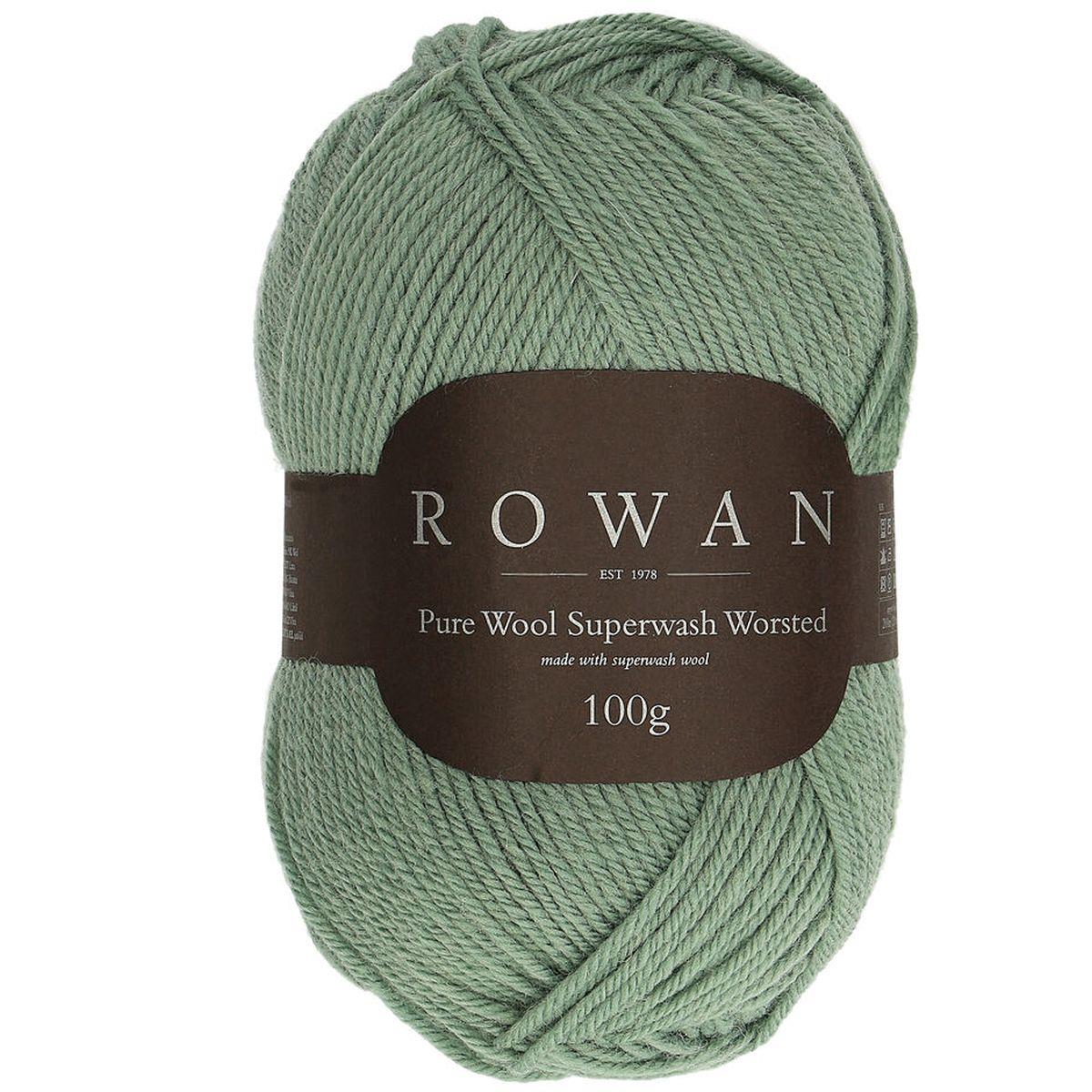 Pure Wool Superwash Worsted 100% Wool Yarn - 100g