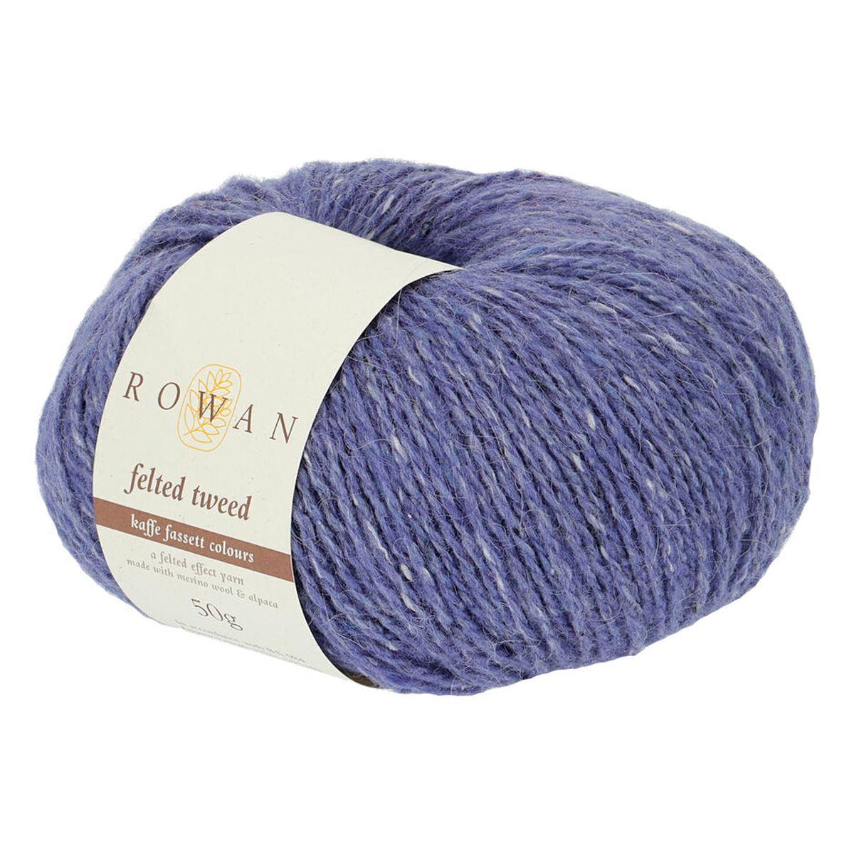 Felted Tweed 50% Wool 25% Alpaca 25% Viscose Yarn - 50g