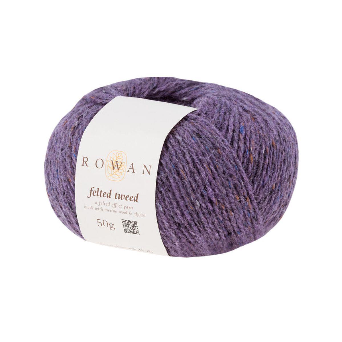 Felted Tweed 50% Wool 25% Alpaca 25% Viscose Yarn - 50g
