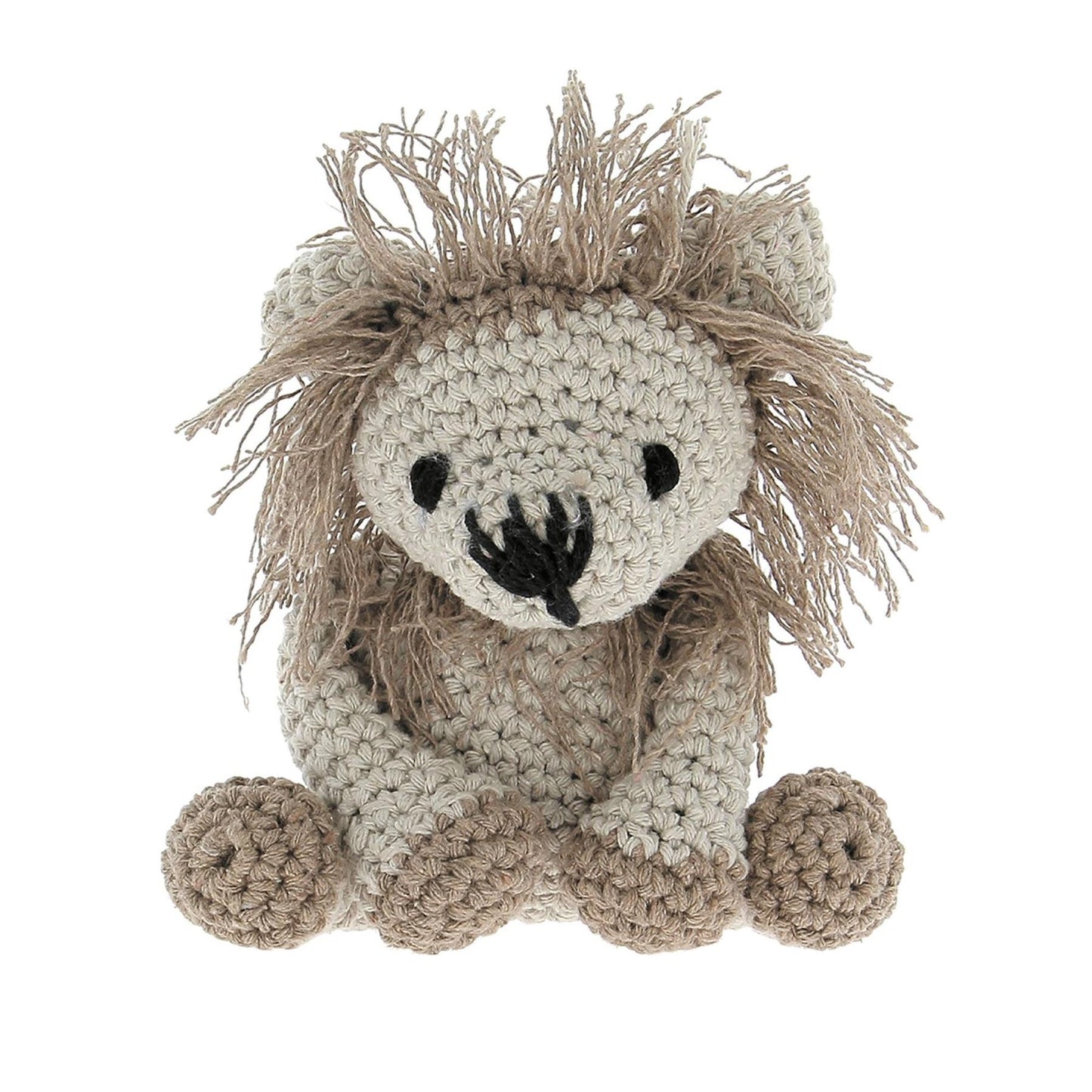 Hoooked Eco Barbante Milano Cotton Lion Leroy Crochet Amigurumi Kit