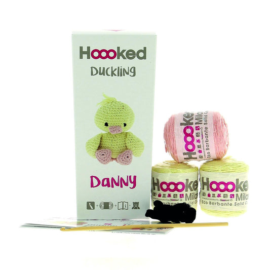 Hoooked Eco Barbante Milano Cotton Duckling Danny Crochet Amigurumi Kit
