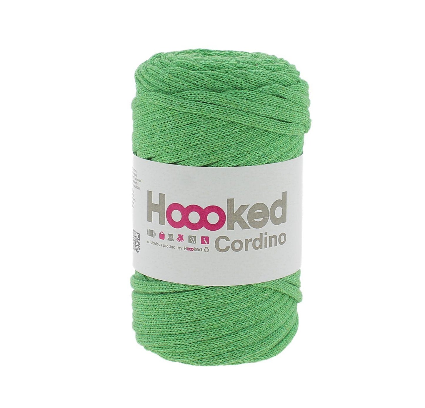 [Hoooked] CORD30 Cordino Salad Green Cotton Macrame Cord - 54M, 150g