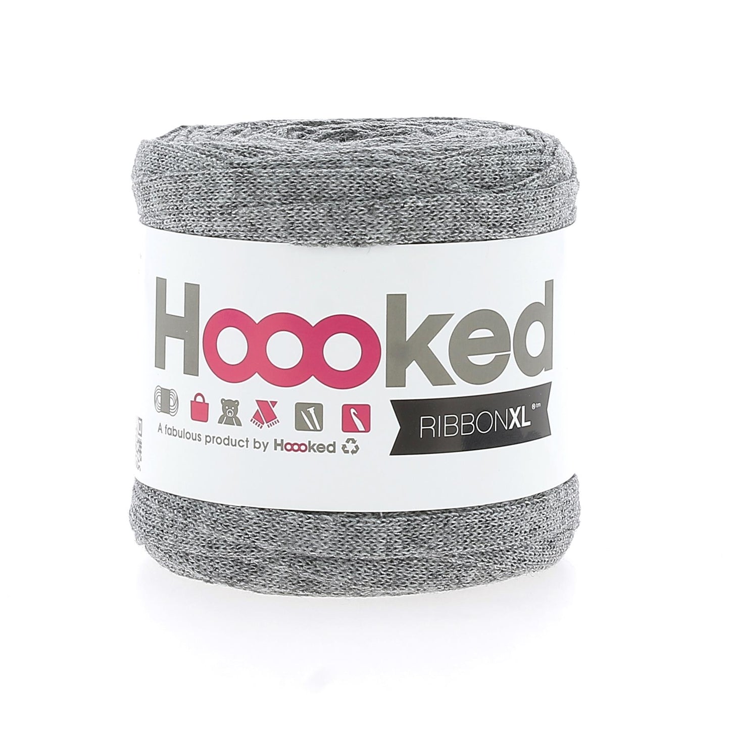 [Hoooked] RXL31MINI RibbonXL Stone Cotton Yarn - 60M, 125g