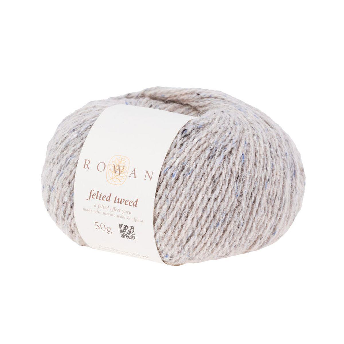 Felted Tweed 50% Wool 25% Alpaca 25% Viscose Yarn - 50g