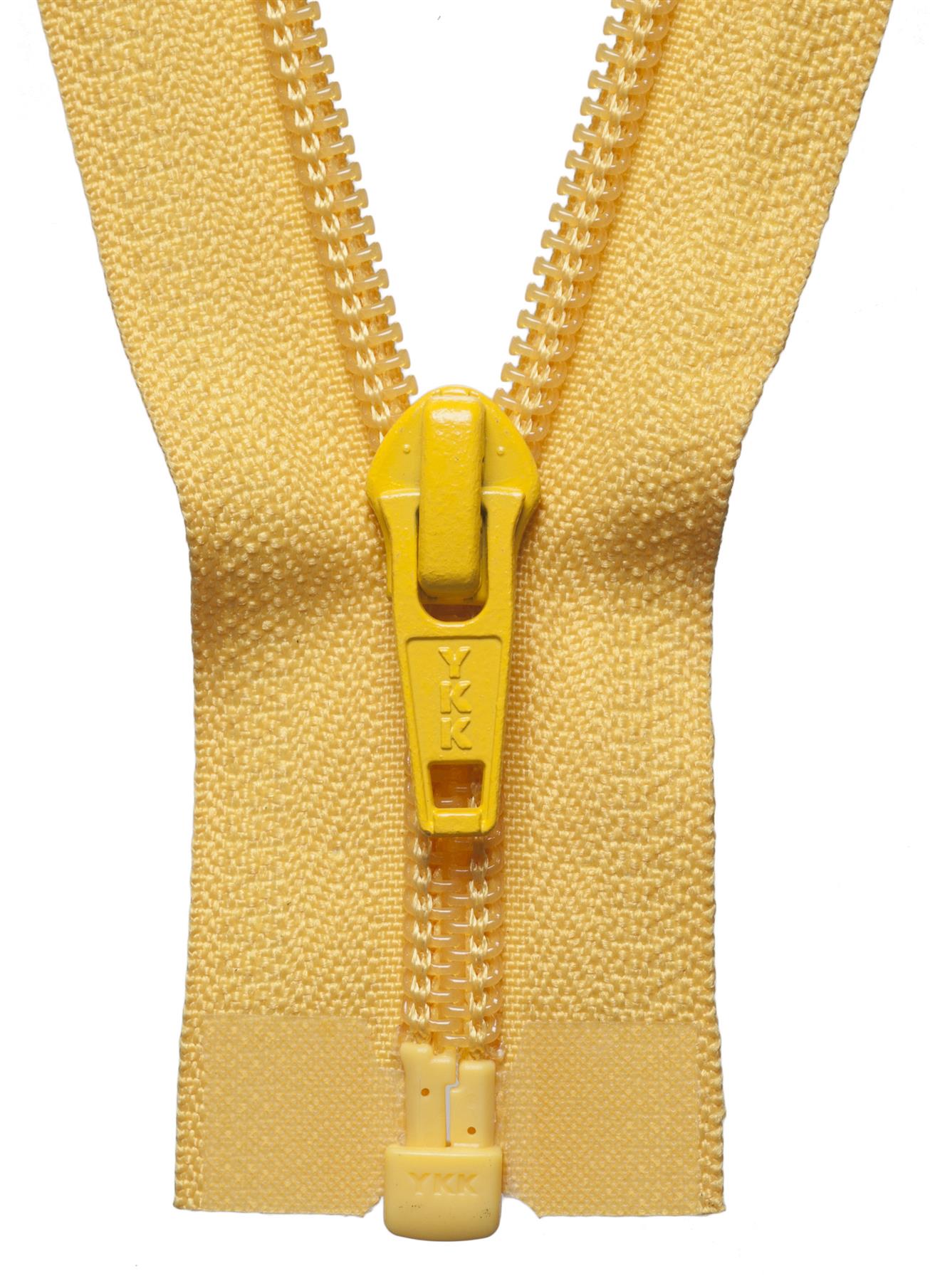 [YKK] Yellow Gold Nylon Open End Zip - 66Cm