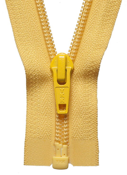 [YKK] Yellow Gold Nylon Open End Zip - 66Cm