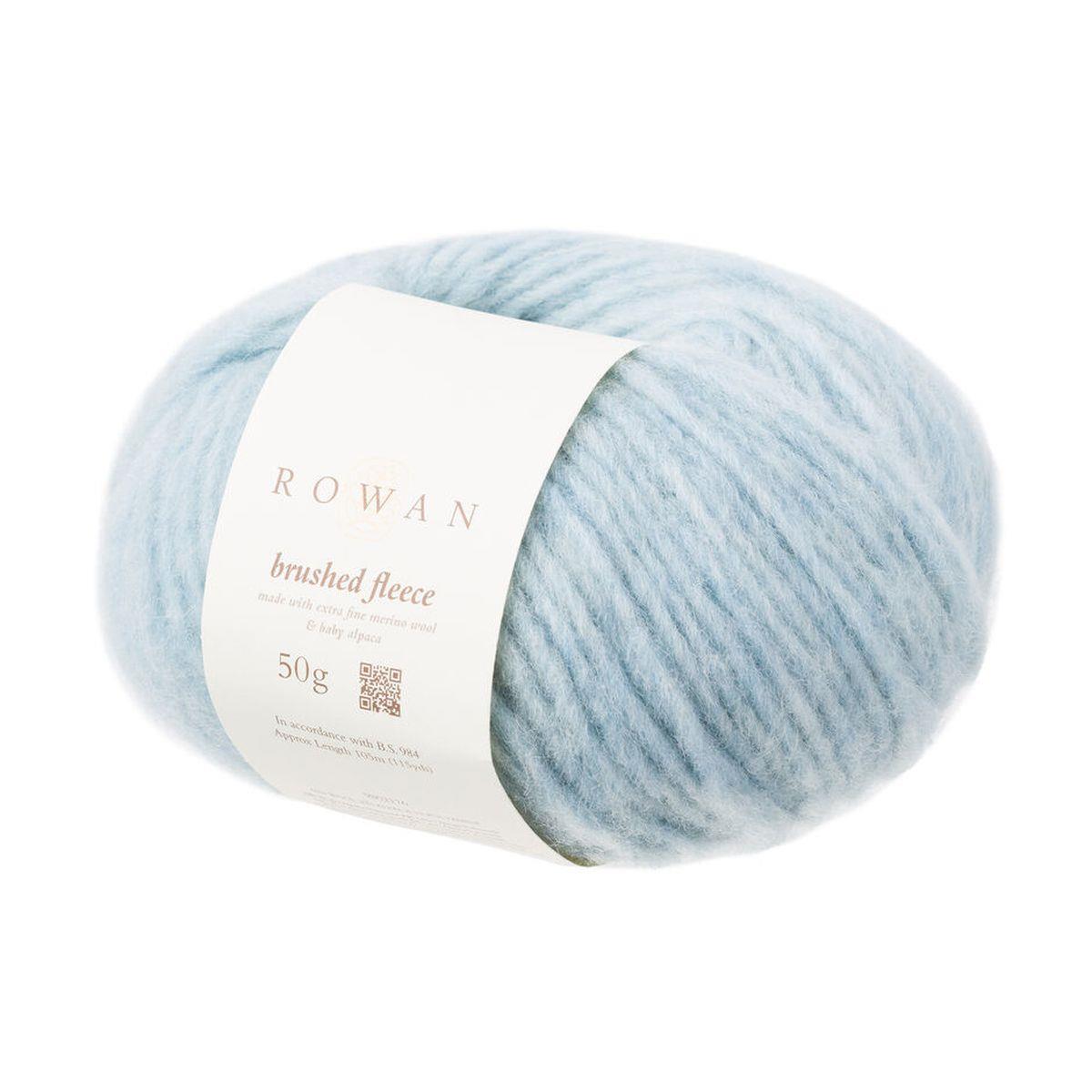 Brushed Fleece 65% Wool 30% Alpaca 5% Polyamide Yarn - 50g