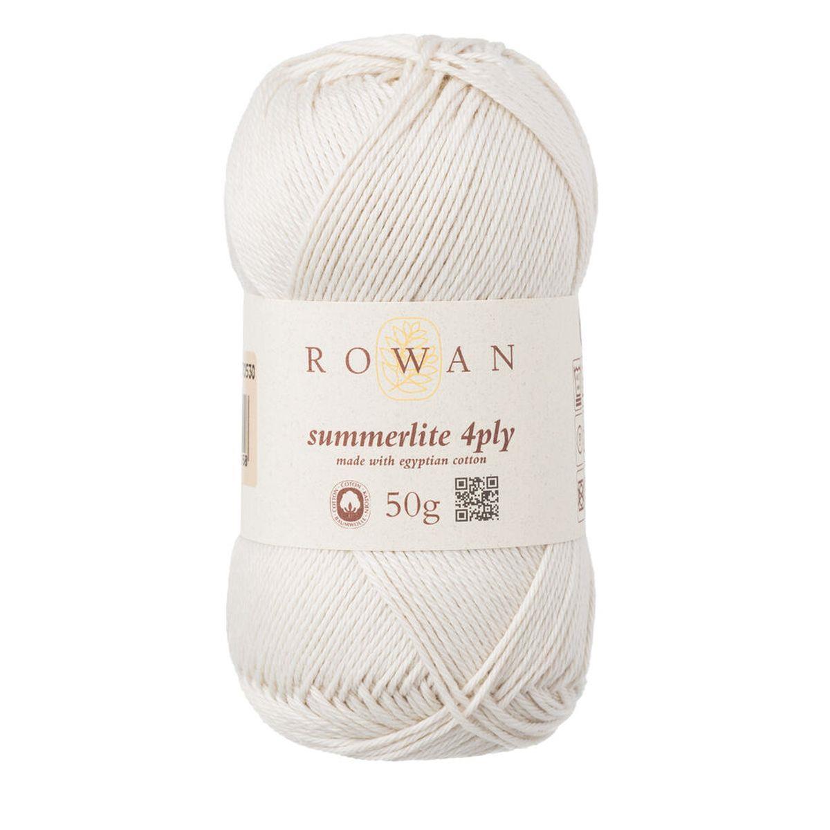 Summerlite 4Ply 100% Cotton Yarn - 50g
