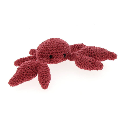 Hoooked Eco Barbante Milano Cotton Crab Toby Crochet Amigurumi Kit
