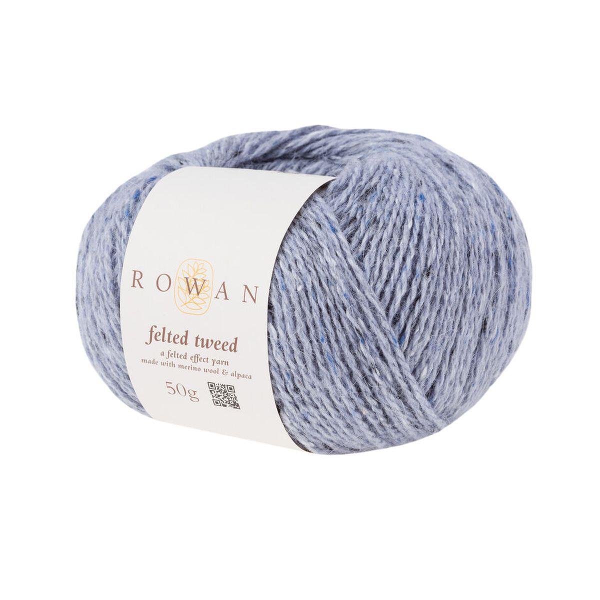 Felted Tweed 50% Wool 25% Alpaca 25% Viscose Yarn - 50g