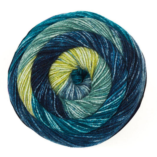 Batik Swirl 80% Acrylic 20% Wool Yarn - 200g Double Knit