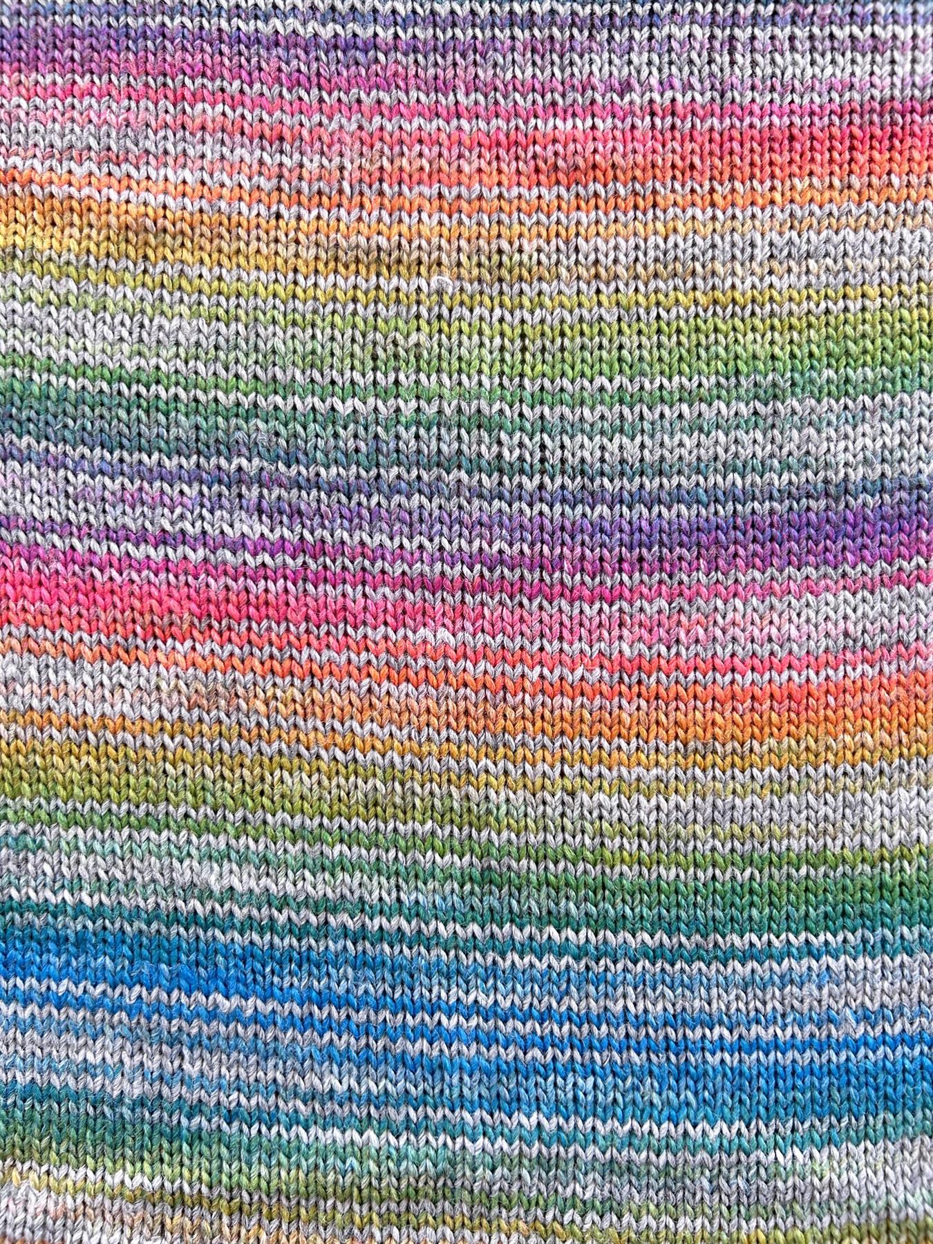 [Stylecraft] 3376151 Knit Me, Crochet Me Rainbow (6151) 80% Acrylic 20% Wool Yarn - 100g Double Knit