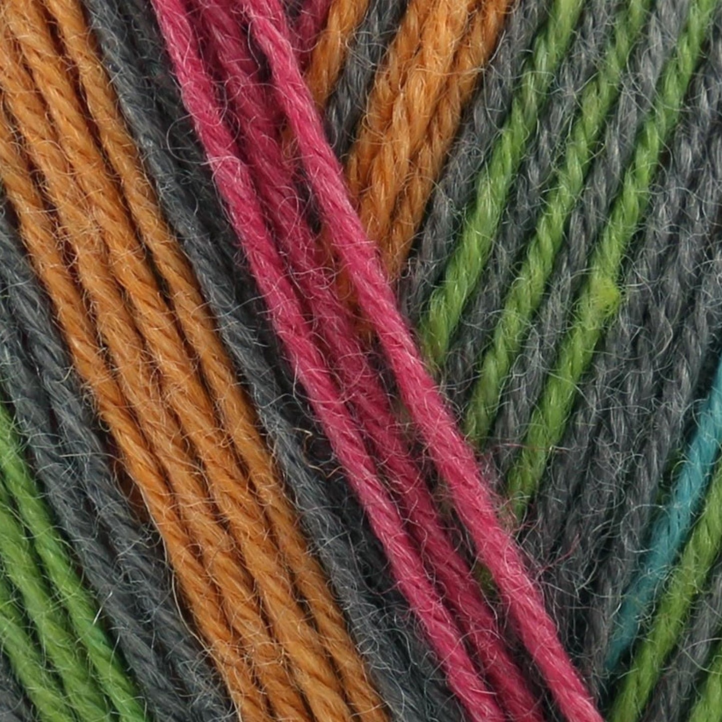 [James C Brett] FZB19 Funny Feetz with Bamboo Multi-Coloured 50% Superwash Wool, 25% Polyamide, 25% Bamboo Yarn - 100g 4 Ply