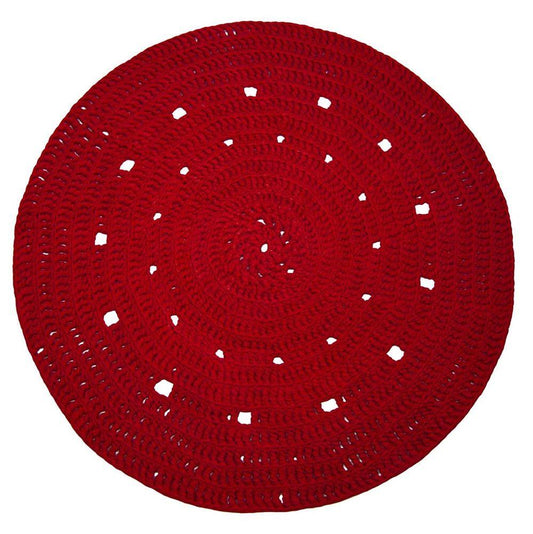 Hoooked Zpagetti Marsala Bordeaux Cotton Round Rug Crochet Kit
