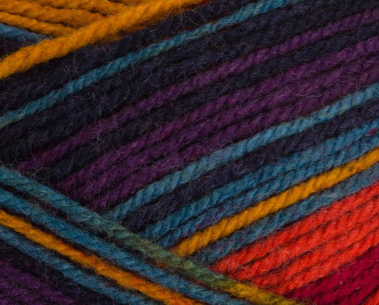 [Stylecraft] 2213153 Merry Go Round Dark Rainbow (3153) 100% Premium Acrylic Yarn - 100g Double Knit