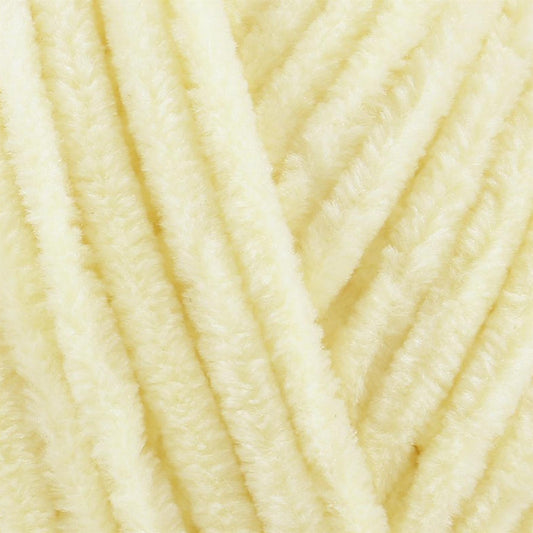 [James C Brett] B9 Flutterby Lemon 100% Supersoft Polyester Yarn - 175M, 100g Chunky