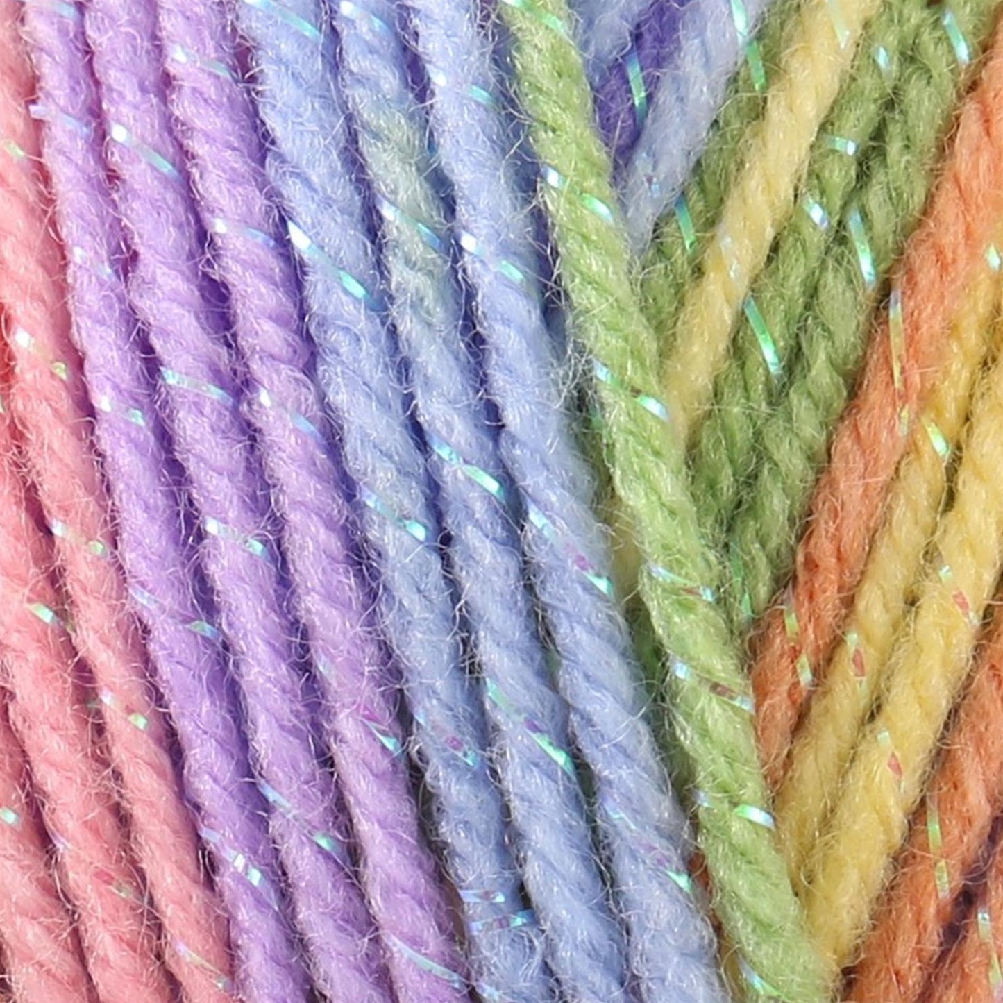 Baby Twinkle Print DK Multi-Coloured 90% Acrylic / 10% Viscose Yarn - 100g Double Knit