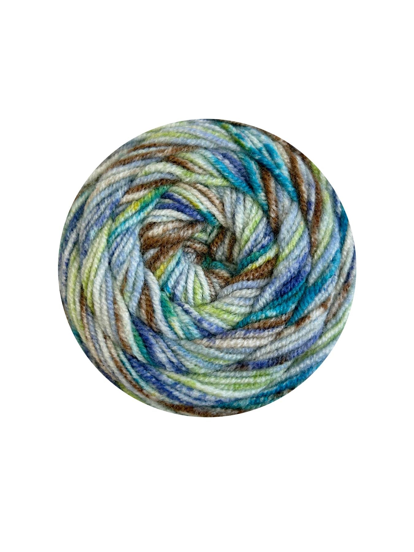 Batik Elements Swirl 80% Acrylic 20% Wool Yarn - 100g Double Knit