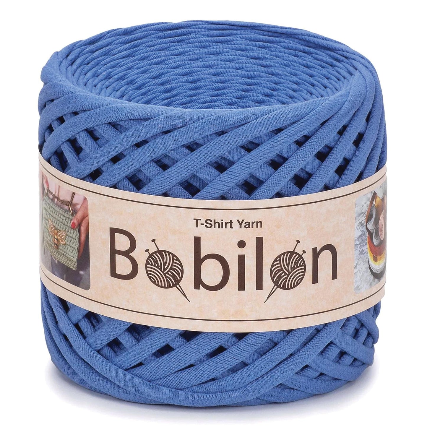 [Bobilon] Micro Cornflower Cotton T-Shirt Yarn - 100M, 3-5mm, 200g