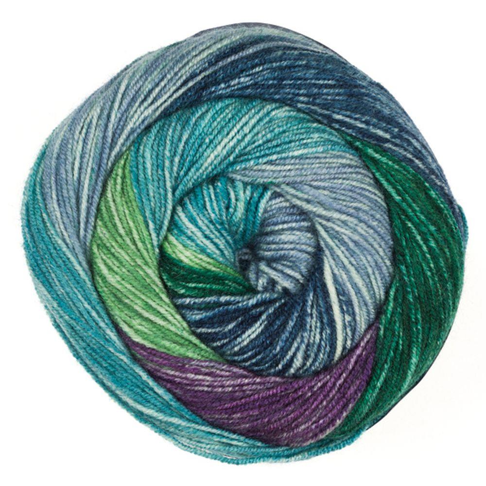 Batik Swirl 80% Acrylic 20% Wool Yarn - 200g Double Knit