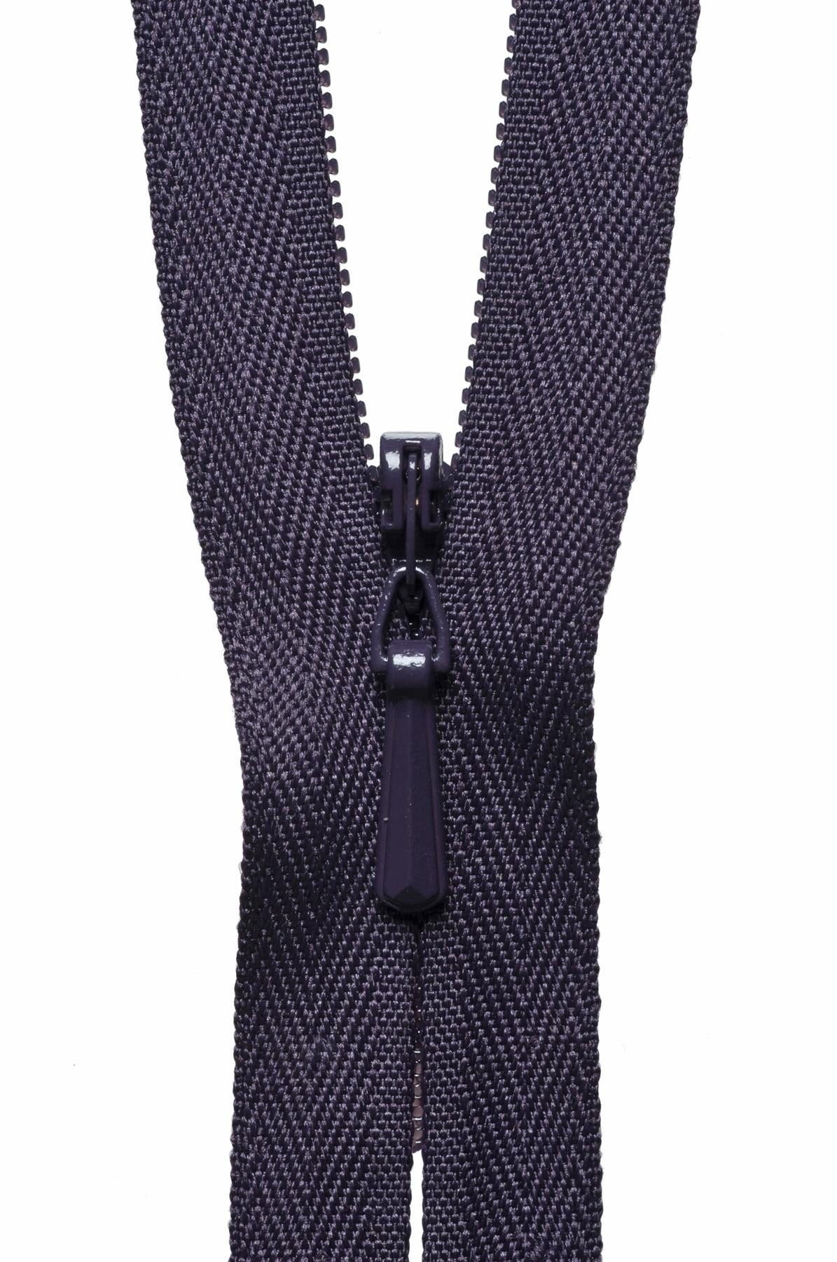 [YKK] Blackberry Concealed Zip - 20Cm