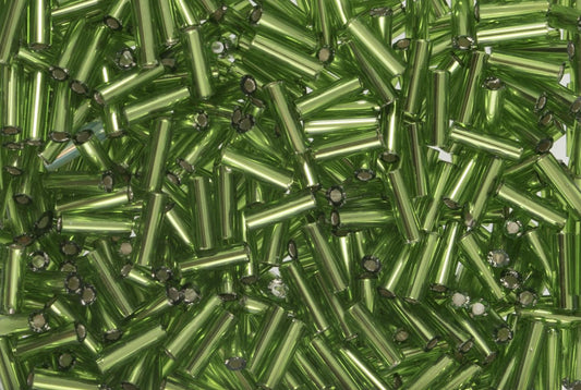 [Gutermann] Bugle Beads: 7mm: 5 Packs of 24G