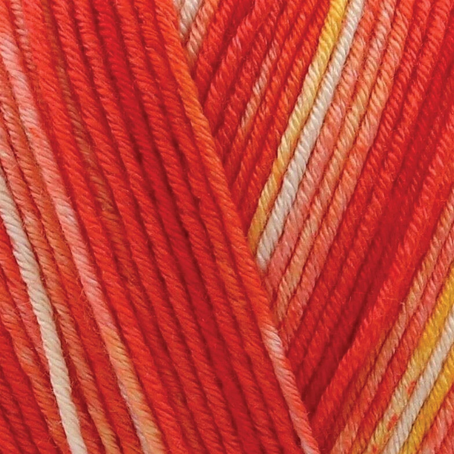 [King Cole] Footsie Tomato Yarn - 430M, 100g 4 Ply